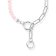 Thomas Sabo KE2193-035-9-L47V Women's Necklace with Rose Quartz Beads Silver Image 1