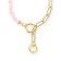 Thomas Sabo KE2193-414-9-L47V Women's Necklace with Rose Quartz Gold Plated Image 1