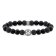 Thomas Sabo A2145-705-11-L19 Men's Beads Bracelet Black Obsidian Silver Image 1