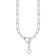 Thomas Sabo KE2192-643-21-L55 Men's Necklace Silver with Stone-Studded Ring Clasp Image 1