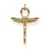Thomas Sabo PE778-414-39 Chain Pendant Ankh with Scarab Gold Plated Image 1
