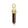 Thomas Sabo PE964-324-10 Chain Pendant Gold Plated With Red Tiger's Eye Image 1