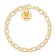 Thomas Sabo X0291-413-39 Charm Bracelet with Goldbears Logo Ring Gold-Plated 2