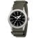 KHS PLASSF.DFSGO Herrenuhr Platoon Solar Flex-Textilband Stahl/Grau 1
