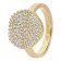 Sif Jakobs Jewellery SJ-R2059-CZ(YG) Ladies´ Ring Monterosso Gold-Plated Image 1