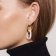 Sif Jakobs Jewellery SJ-E62010-SG Women's Hoop Earrings Capri Medio Pianura Gold Tone Image 2