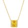 Sif Jakobs Jewellery SJ-N42276-YELCZ-YG Ladies' Necklace Roccanova X-Grande Gold Tone Image 1