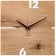 Huamet CH51-A-00 Wall Clock Puhr Oak Wood Image 1