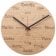 Huamet CH50-A-1605 Wooden Wall Clock Dialect Oak Round Image 1