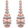 IUN Silver Couture ES01139A1-WWR Earrings New Wave Silver 925 Two-Tone Image 1
