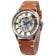 Poljot International 6114.1220102 Unisex-Armbanduhr Handaufzug Vintage Skeleton Braun 1