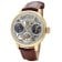 Poljot International 9931.2940671 Herrenuhr Sputnik Handaufzug Braun/Goldfarben 1