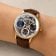 Poljot International 9931.2940671 Herrenuhr Sputnik Handaufzug Braun/Goldfarben 4
