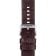 Tissot T852.046.773 Watch Strap 22 mm Brown Leather Image 1