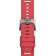 Tissot T852.049.243 Watch Strap 21 mm Silicone Red Image 2