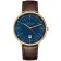 Sternglas S01-HH07-HE01 Men's Watch Quartz Hamburg Dark Blue/Gold Tone 1