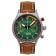 Bauhaus 2576-4 Men's Watch Aviation Eurofighter Chronograph Brown/Green 1
