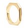 PDPaola AN01-378 Women's Ring Signature Link Gold Tone Image 1