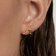 PDPaola PG01-026-U Women's Single Stud Earring Swim Gold Plated Silver Image 4
