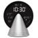Lexon LR156GA3 Radiowecker Conic Clock Glacier Alu Silberfarben 1