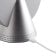Lexon LR156GA3 Radiowecker Conic Clock Glacier Alu Silberfarben 4