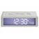 Lexon LR150W9 Radio-Controlled Alarm Clock Flip+ Rubber White Image 1