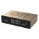 Lexon LR152D Digital Alarm Clock Flip Premium Gold Tone Image 2