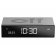 Lexon LR152A Digital Alarm Clock Flip Premium Silver Tone Image 1