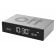 Lexon LR152A Digital Alarm Clock Flip Premium Silver Tone Image 2