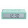 Lexon LR150M1 Alarm Clock Flip+ Rubber Mint Radio-Controlled Image 2