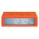 Lexon LR150O1 Alarm Clock Flip+ Rubber Duck Orange Radio-Controlled Image 1