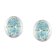 Acalee 70-1051-03 Damen-Ohrringe 925 Silber Zirkonia-Ohrstecker Swiss Blau 2