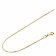Acalee 10-2009 Necklace 333 Gold / 8 K Box Chain Necklace 0.9 mm Image 1