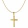 Acalee 20-1210 Cross Pendant Necklace 333 / 8K Gold Image 1