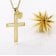 Acalee 20-1216-03 Damen-Halskette mit Kreuz und Herzchen Gold 333 / 8K Bild 2