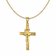 Acalee 20-1214 Crucifix Pendant Necklace 333 / 8K Gold Image 1