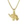 Acalee 50-1032 Halskette mit Glücksbringer Gold 333/8K Elefant Collier Bild 1