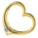 Acalee 50-1029 Damen-Halskette mit Diamant-Herz 333/8K Gold Bild 2