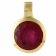 Acalee 80-1009-07 Gold Pendant 333 / 8K with Ruby Image 1
