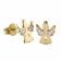 Acalee 70-1010 Ohrringe für Kinder Gold 333 / 8K Engel-Ohrschmuck Zirkonia Bild 1