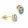 Acalee 70-1014-02 Ohrringe Gold 333 / 8K Ohrstecker Topas Swiss Blau Bild 1