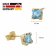 Acalee 70-1016-02 Ohrringe Gold 333 / 8K Ohrstecker Topas Swiss Blau Bild 4
