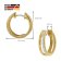 Acalee 70-1032 Ladies' Hoop Earrings Gold 333 / 8K Image 5