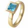 Acalee 90-1014-02 Topas Ring Gold 333 / 8K Echt Topas Swiss Blau Bild 1