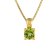 Acalee 80-1003-04 Peridot Pendant Gold 333 / 8K + Necklace Image 1