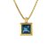 Acalee 80-1004-03 Topas London Blau Anhänger 333 / 8K Gold + Halskette Bild 1