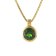 Acalee 80-1009-05 Green Pendant 333 / 8K Gold Chromediopside + Necklace Image 1