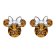 Disney E905162RNOVL Children's Earrings Birthstone November 925 Silver Image 1