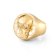 Philipp Plein PJ8AA26R Herrenring 3D Skull Goldfarben Bild 2