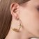 Philipp Plein PJ1AA01EU Ladies' Earrings Lettering Gold Tone Image 4